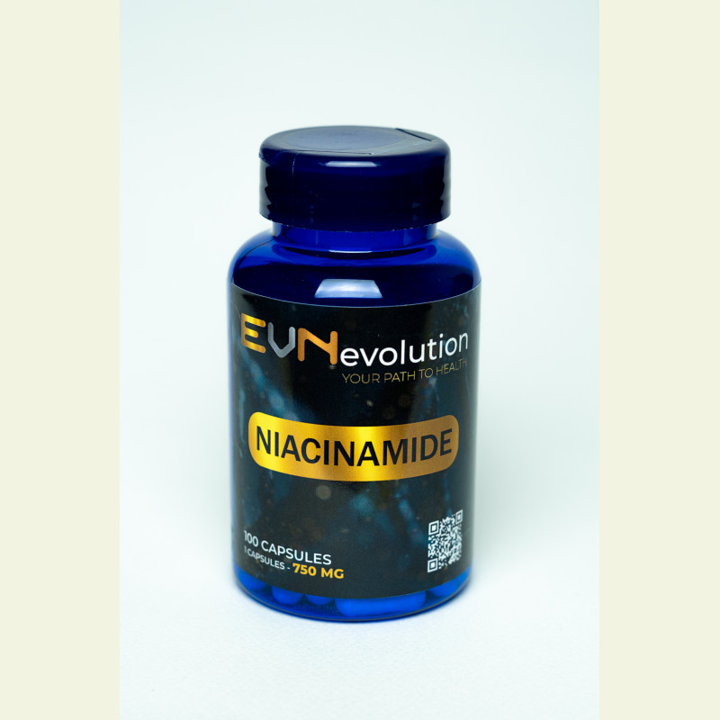 Ніацинамід 750 мг (Niacinamide) - 100 капсул